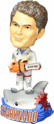 Beeline Creative Sharknado 7" Bobblehead Sharknado Vs. The Hoff (David Hasslehoff) [Cat_5092]