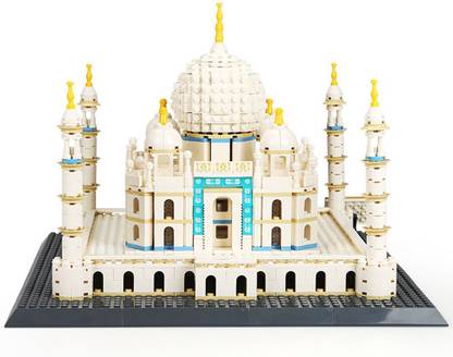 Stylo Architecture Series Taj Mahal Model Building Blocks Set Classic Landmark House Education Toys for Children
