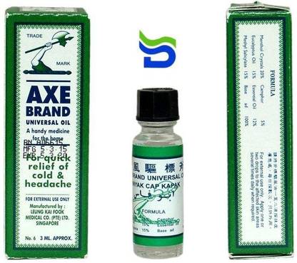 AXE OIL Universal Oil (3ml) - Pack of 6's Liquid