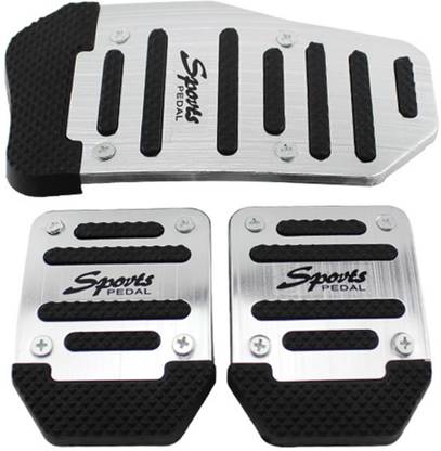 Fashionwu Auto Gear Accelerator Brake Pedal Cover Treadle Set Universal Application Car Pedal