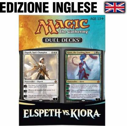Magic: the Gathering Elspeth Vs. Kiora Mtg Magic The Gather