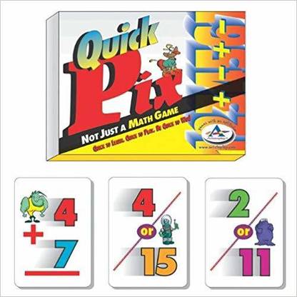 Talicor Quick Pix Math Card Game
