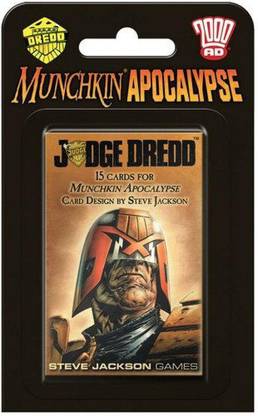 Steve Jackson Games Munchkin Apocalypse: Judge Dredd Card Game (6 Play