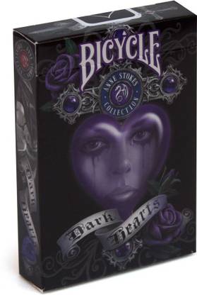 Bicycle Anne Stokes Ii Dark Hearts Playing Cards