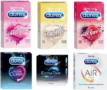 DUREX Variety Pack with Flavoured Condom
