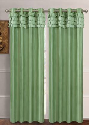Flipkart SmartBuy 213 cm (7 ft) Polyester Door Curtain (Pack Of 2)