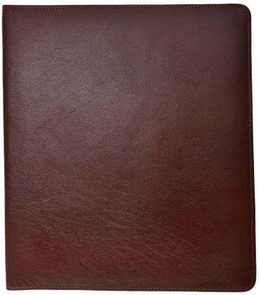 SHOP STOREFRONT leather file folder