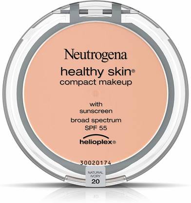 NEUTROGENA Healthy Skin Compact Makeup Foundation, Broad Spectrum Spf 55, Natural Ivory 20, .35 Oz. Foundation