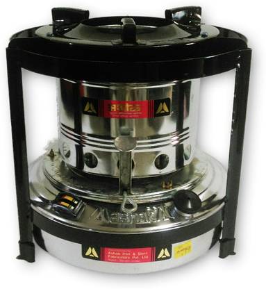 Ashok Chrome 10 Wick Kerosene Stove Outing Stainless Steel Manual Gas Stove