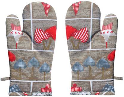 AIRWILL Multicolor Cotton Kitchen Linen Set