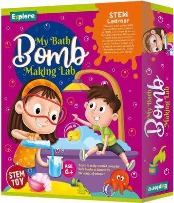explore.. Explore | STEM Learner | My Bath Bomb Making Lab
