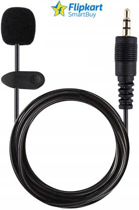 Flipkart SmartBuy 3.5mm Hands Free Clip On Mini Lapel Mic For Laptop PC Notebook Collar Microphone