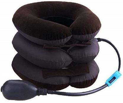वस्तु क्रेएशन 3-Layers Portable Neck Pillow 3-Layers Portable Neck Pillow Massager (Brown) Neck नेक पिलो