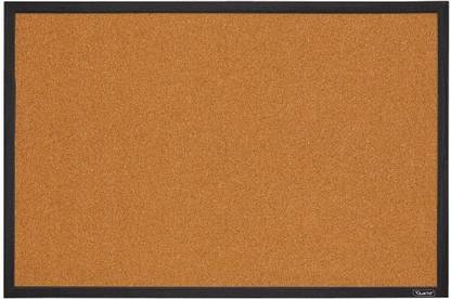 Quartet Bulletin Board, Cork Board, 2' x 3', Black Frame (MWDB2436-BK) Notice Board Bulletin Board