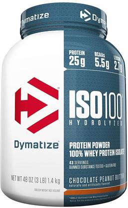 DYMATIZE Iso100 3 lbs वे प्रोटीन