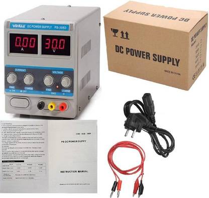 YIHUA Digital PS-305D 30v 5a Dc Power Supply Variable Regulated Adjustable Diy For Electronics Projects Repair Repairing Board Machine Mobile Phone Volt Amp 220 Watts PSU