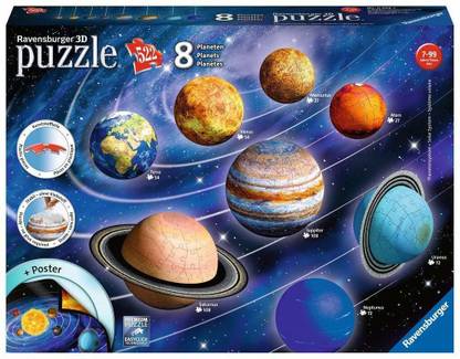 RAVENSBURGER 3D Puzzle Solar System