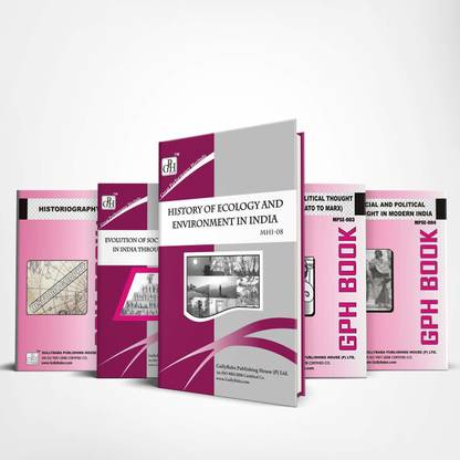 GullyBaba IGNOU MA History MHI3 | MHI6 | MHI8 | MPSE3 | MPSE4 (English Medium) Second Year COMBO Of IGNOU Help Books
