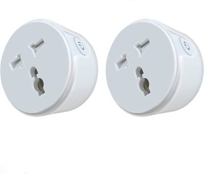 Hoteon 10A Smart Socket Outlet Plug, No Hub Required Control Your Devices from Anywhere (2, 10A Smart Socket)