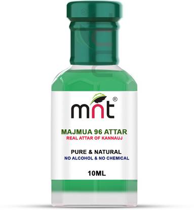 MNT Majmua 96 Attar For Unisex, Long Lasting & Alcohol Free (10ml) - Pure Natural & Premium Quality Roll-on Floral Attar