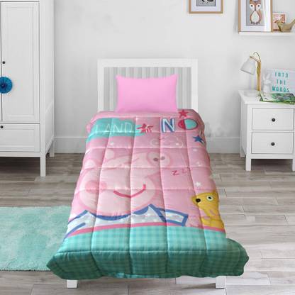 Peppa Pig Cartoon Single Comforter for  Heavy Winter