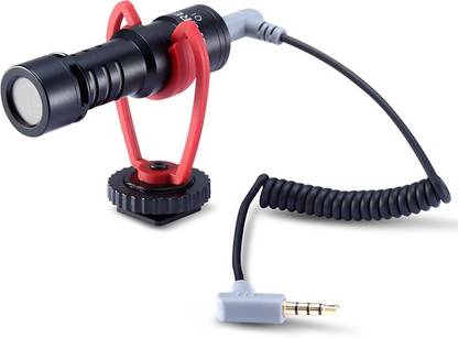 ULANZI Sairen VM-Q1 Shotgun Condenser Directional Microphone (New Launched) DSLR and Camera Microphone Camera Microphone