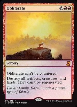 Magic The Gathering Magic: The Gathering - Obliterate (011/0