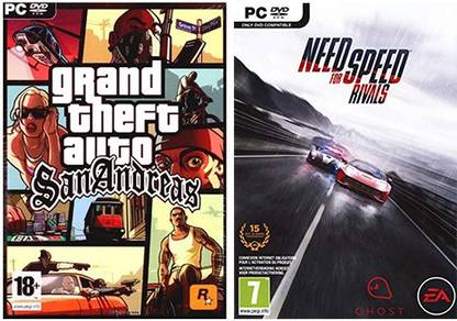 Gta S.A And NFS Rivals Combo Game