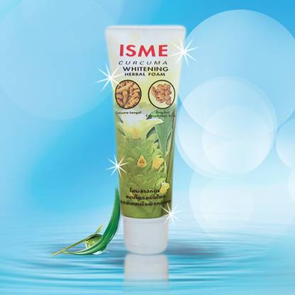 ISME Curcuma Whitening Herbal Foam  Product of Thailand Face Wash