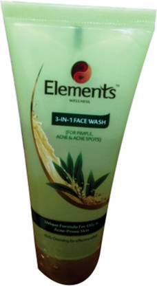 Elements 3 in 1 Face WASH  Face Wash