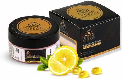 Urban Essence Glutathione Cream For Skin Whitening, Reduces Dark Spots And Skin Ageing, With Vitamin A,C & E And Kojic Acid