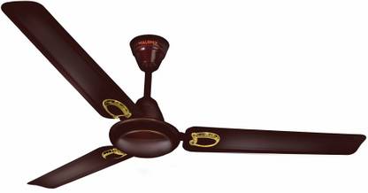 HALONIX 1200mm (48″) HELION DX Brown 1200 mm Energy Saving 3 Blade Ceiling Fan  (Brown, Pack of 1) at Rs. 999