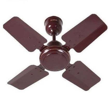 SURYA UDN 24 with 1 Year Warranty Silent Operation 600 mm Ceiling Fan