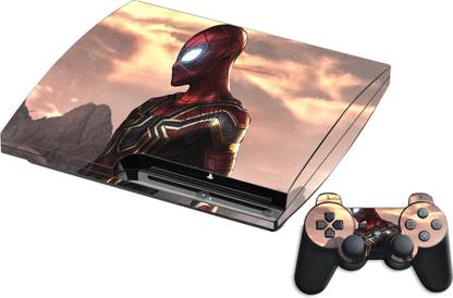 GADGETSWRAP GMCCG18461 - Printed Far Home Spider Man Skin For Sony PS3 Console & Controller  Gaming Accessory Kit
