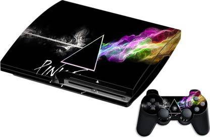 GADGETSWRAP GMCCG19673 - Printed Pink Floyd 1 Skin For Sony PS3 Console & Controller  Gaming Accessory Kit