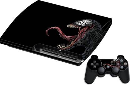 GADGETSWRAP GMCCG20743 - Printed Venom 2 Skin For Sony PS3 Console & Controller  Gaming Accessory Kit