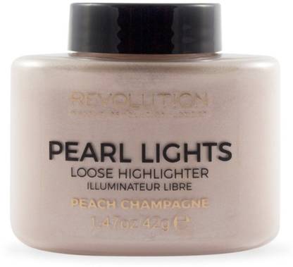 Makeup Revolution Pearl Lights Loose Highlighter - Peach Champagne (42gm) Highlighter