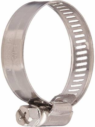 SND Stainless Steel Adjustable Worm Gear Hose Clamp Hoop (10 Piece), 21-38mm Hose Brackets & Clamps