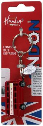 Hamleys London Bus Keychain-Red Key Chain