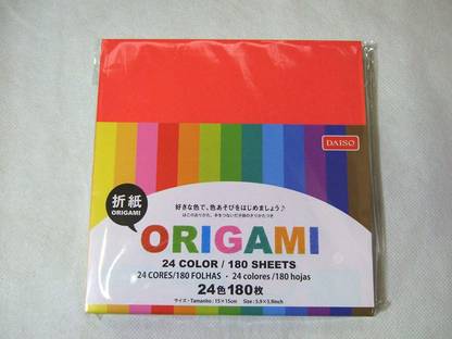 Daiso Japan Unruled A4 55 gsm Origami Paper