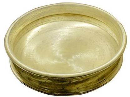 Heribay Kerala Uruli for Cooking Handmade Bronze Kitchenware (12 In) 3.5 Ltr, 1 Qty Kadhai 30 cm diameter 3.5 L capacity