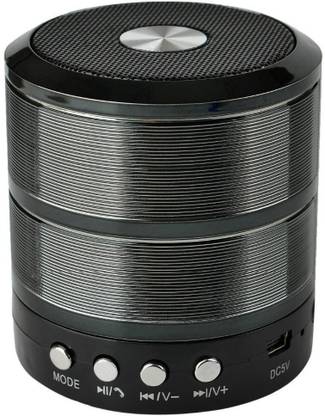 DigiPrints Dp-887 Black Bluetooth Speaker with Extra Bass and Easy to Carry 2 W Bluetooth Speaker