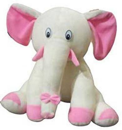 Hardik Toys Gorgeous Big Ear Elephant Stuffed Soft Plush Toy Love Baby  - 20 cm