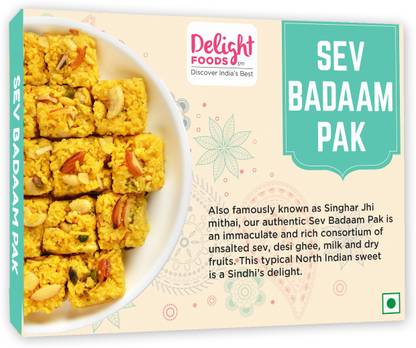 Delight Foods Sev Badaam Pak Box