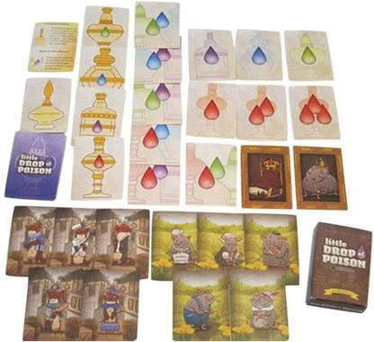 Baksha Games Little Drop of Poison 2nd Edition Board Games Party & Fun Board Game