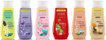 ELISHA Combo pack of 6 Shower Gel (110 X 6)