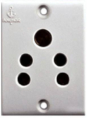 ANCHOR socket 6 A Three Pin Socket