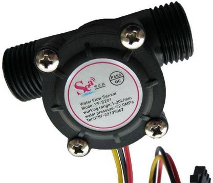 Techleads Water Flow Sensor Temperature Sensor and Controller Electronic Hobby Kit