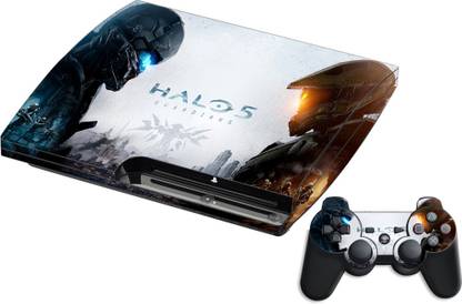GADGETSWRAP GMCCG18834 - Printed halo 5 guardians Skin For PS3 Console & Controller  Gaming Accessory Kit