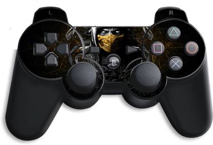 GADGETSWRAP GMCCG23266 - Printed Mortal kombat x scorpion face ninja mask amazing Skin For PS3 Controller  Gaming Accessory Kit